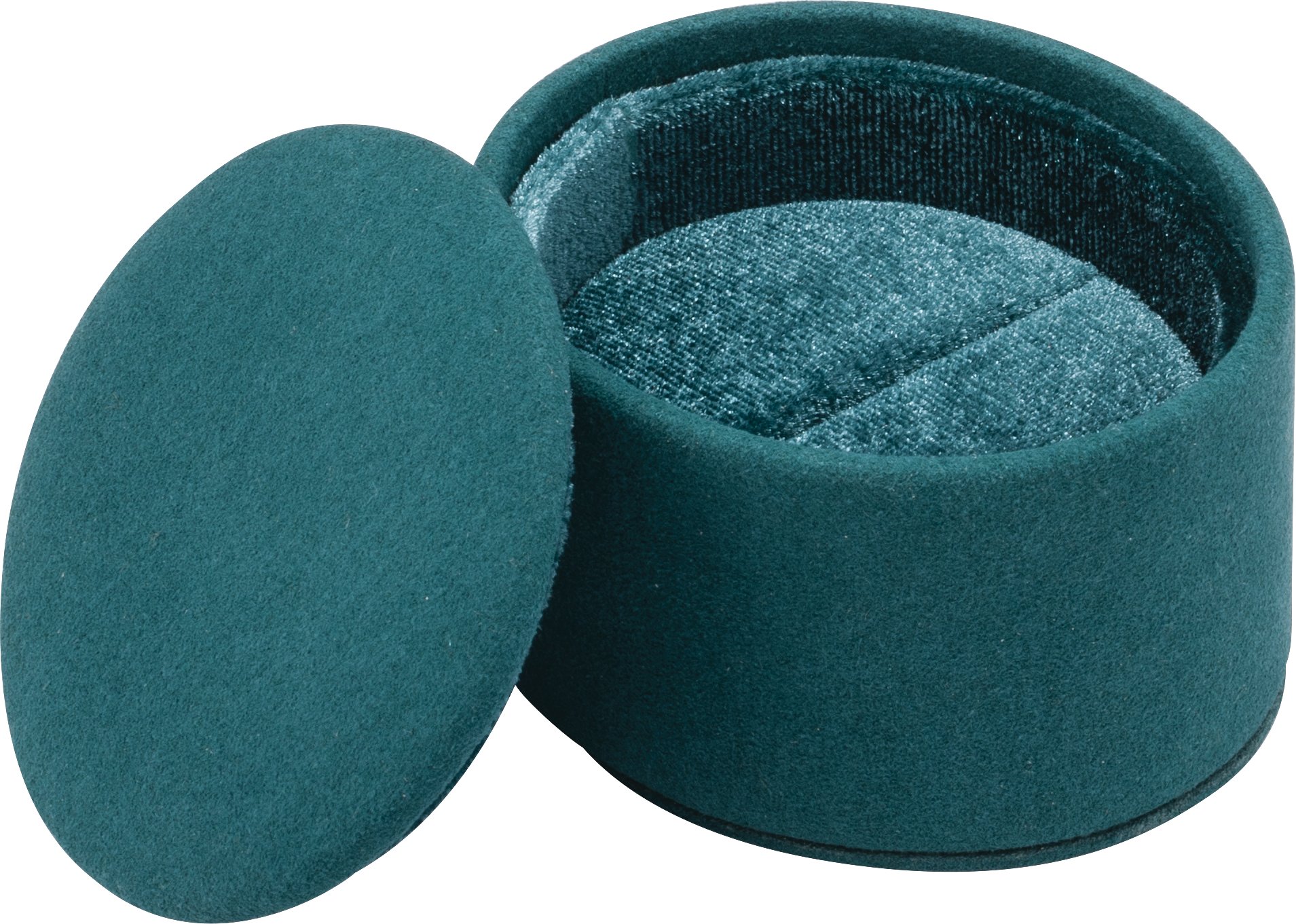 Teal Suede Single Ring Box