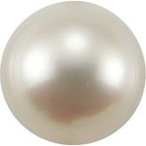 Near Round White South Sea Cultured Pearls