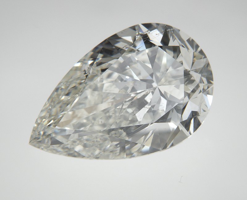 5.01 Carat Pear Cut Natural Diamond