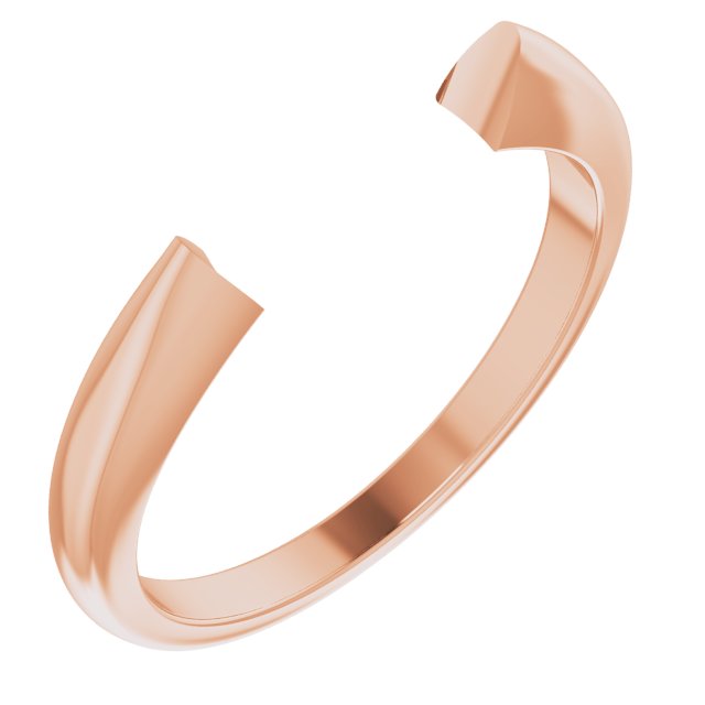 Concave-End Half Round Open Shank