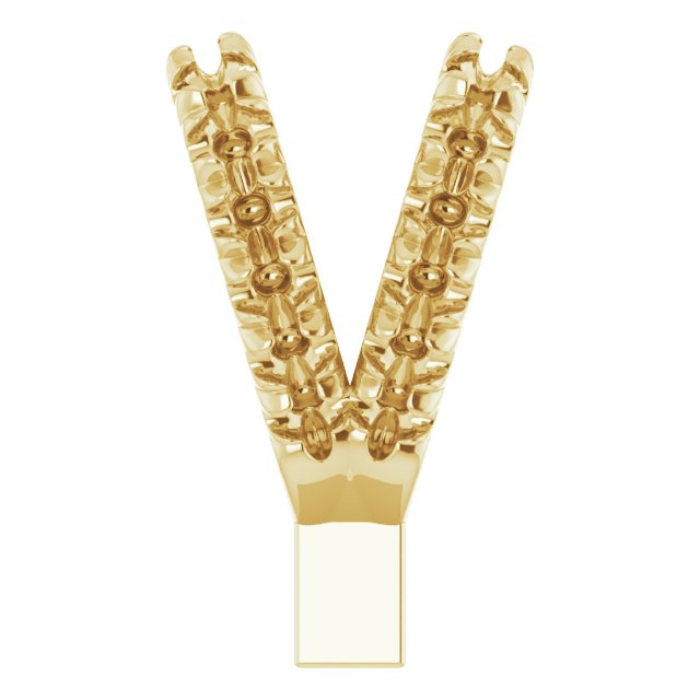 French-Set Accented Rabbit Ear Bail
