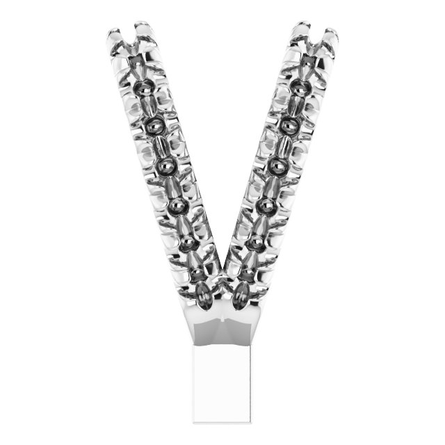 French-Set Accented Rabbit Ear Bail
