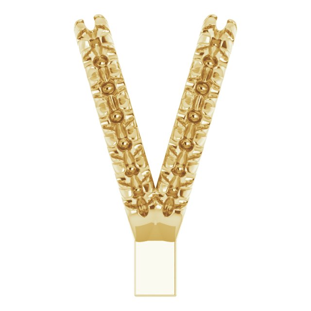 French-Set Accented Rabbit Ear Bail