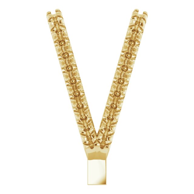 French-Set Accented Rabbit Ear Bail