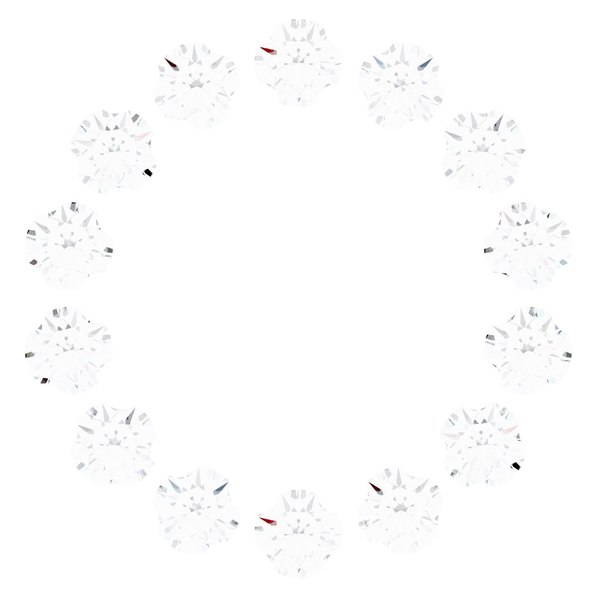 Platinum 7 mm ID 1/6 CTW Natural Diamond French-Set Earring Jackets 