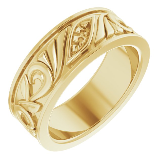 14k Yellow Gold