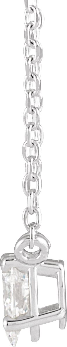 Alternative view of Solitaire Necklace