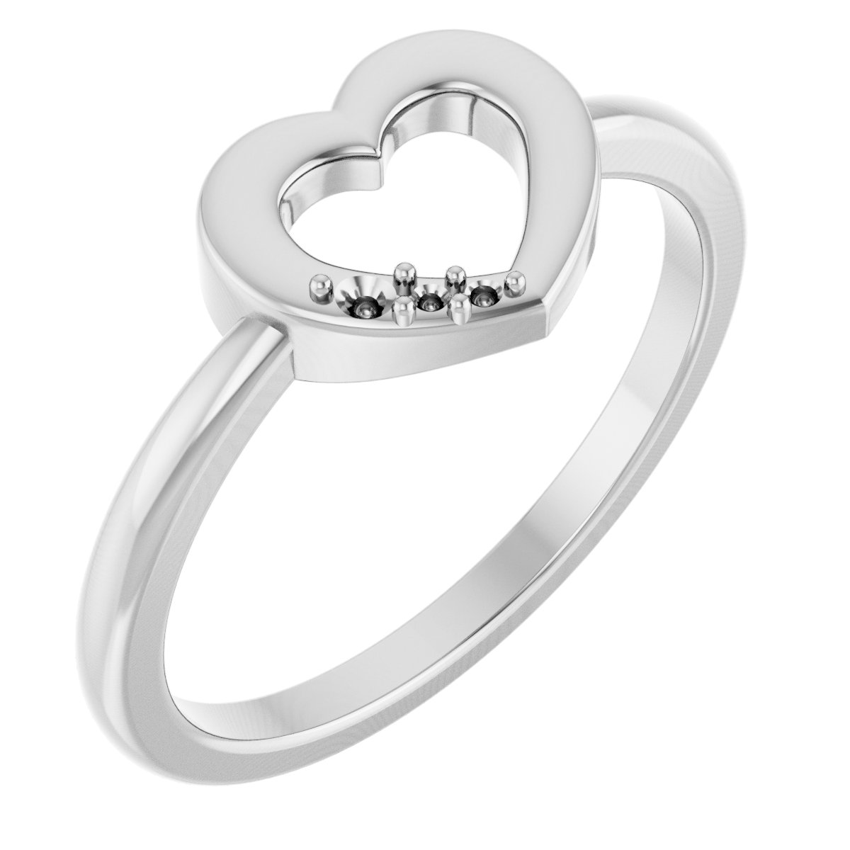 Family Heart Ring