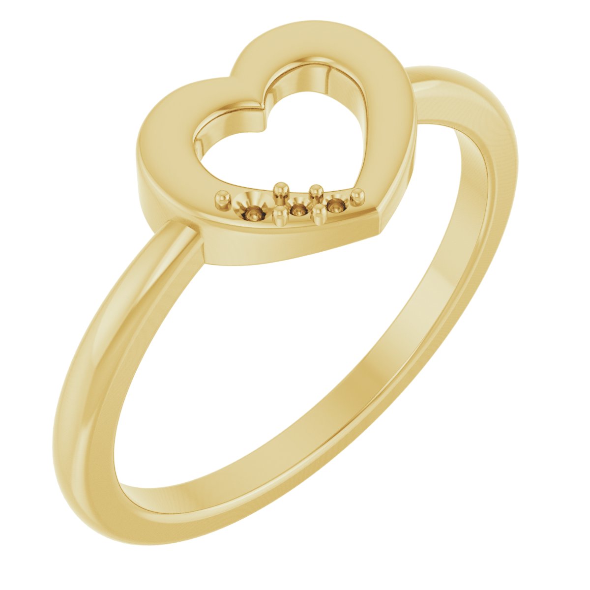 Family Heart Ring