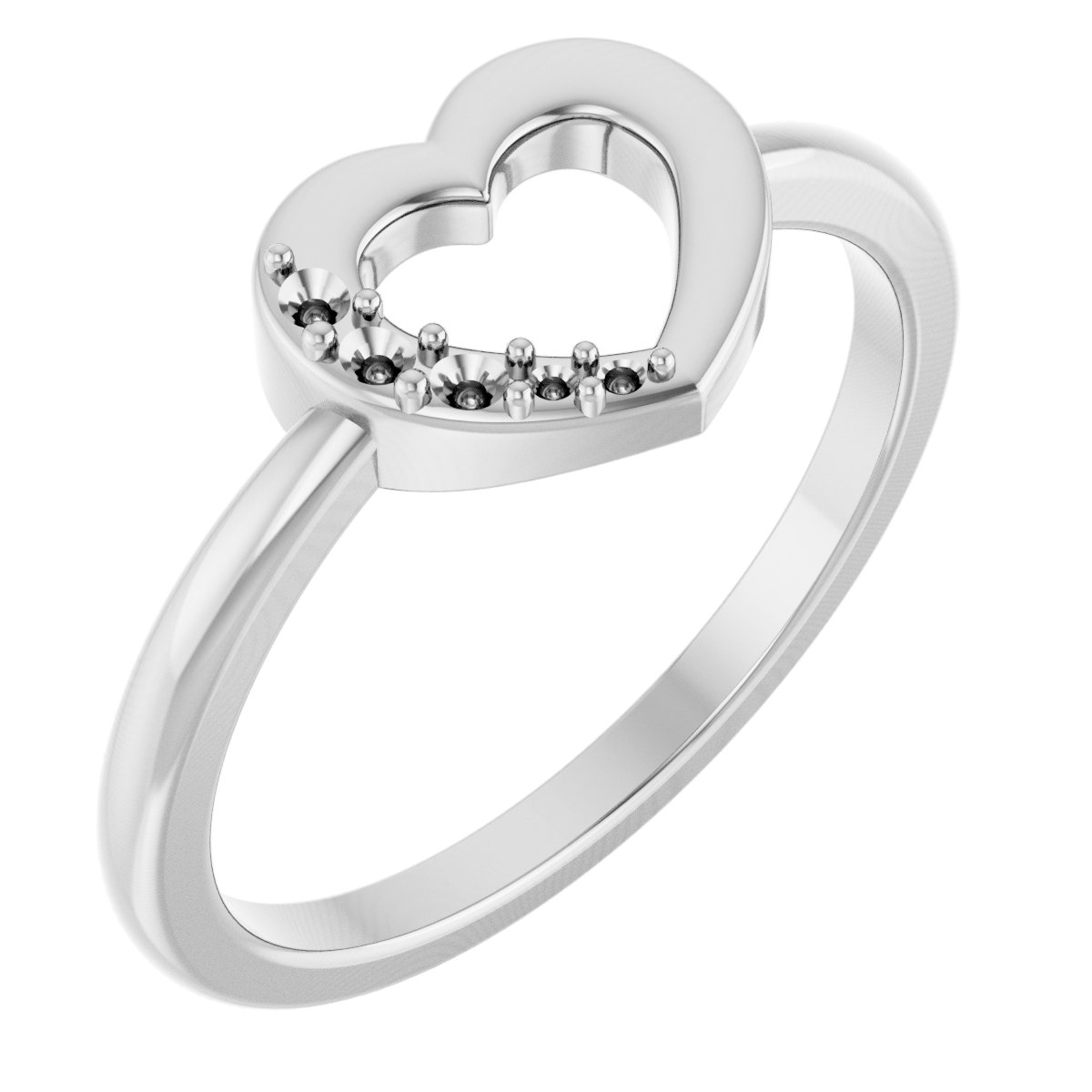 Family Heart Ring