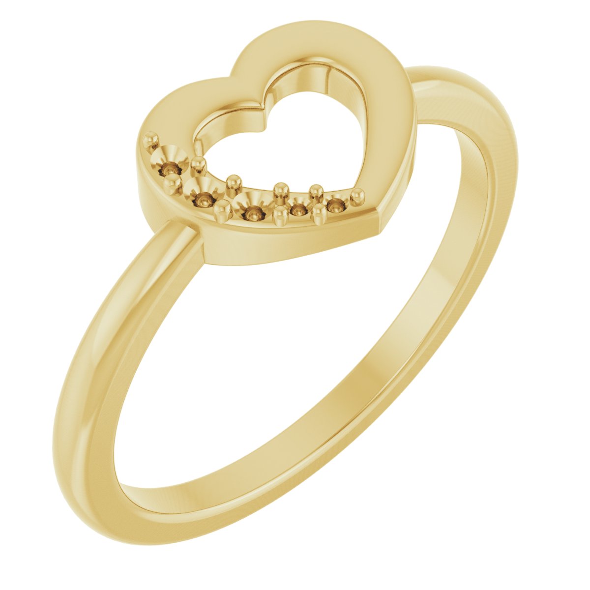 Family Heart Ring