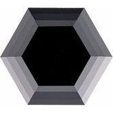 Hexagon Black Stuller Lab-Grown Moissanite™