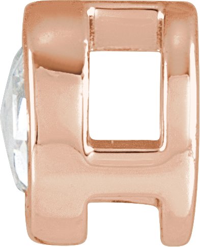 Alternative view of Round Bezel-Set Pendant