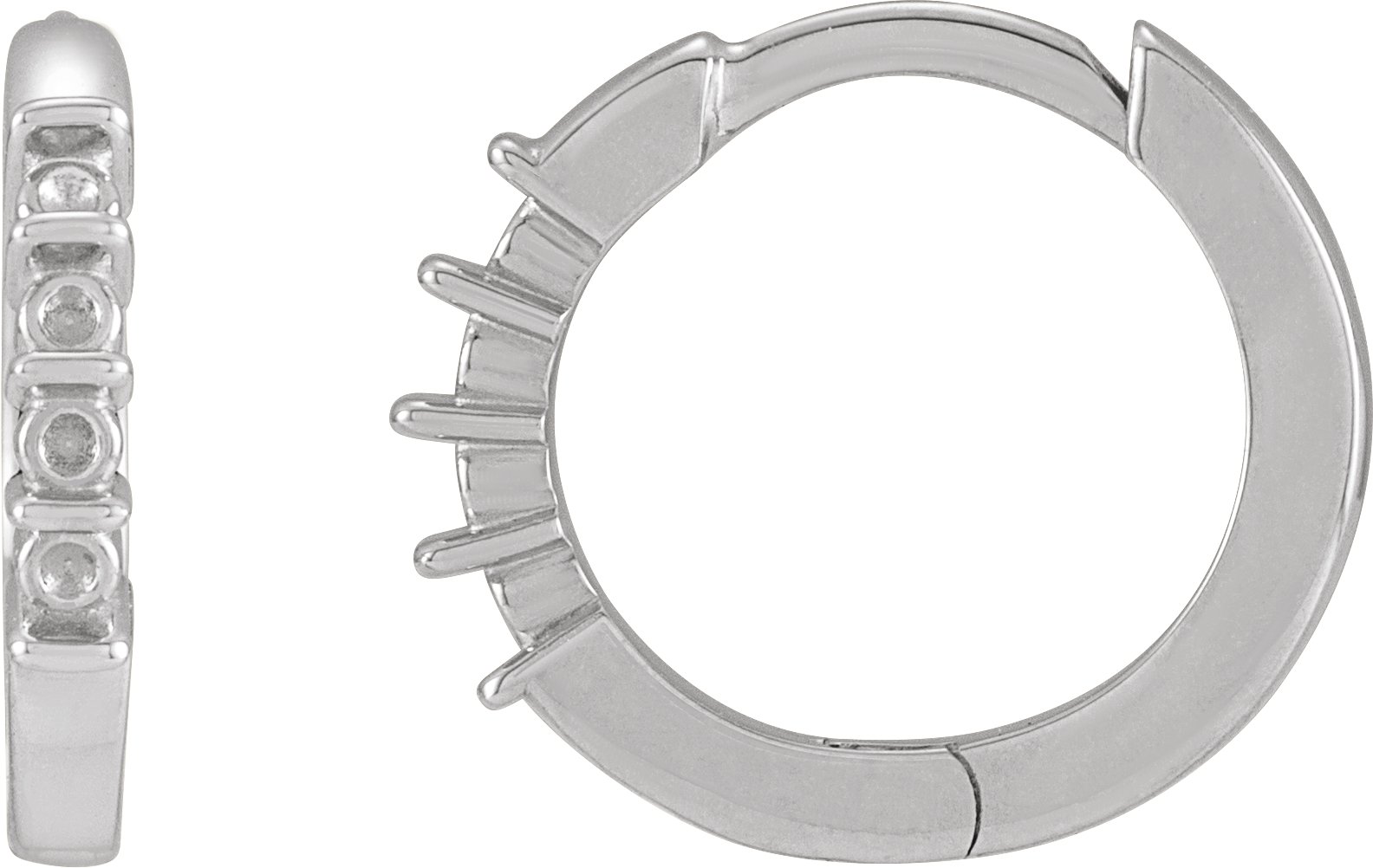 Family Hoop Earrings