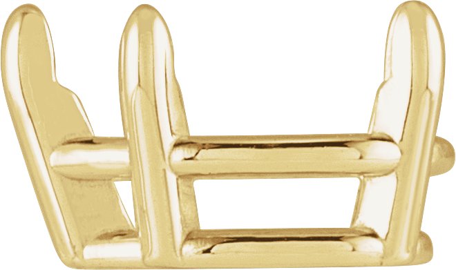 Pre-Notched Claw-Prong Basket Setting