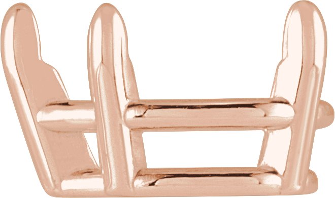 Pre-Notched Claw-Prong Basket Setting