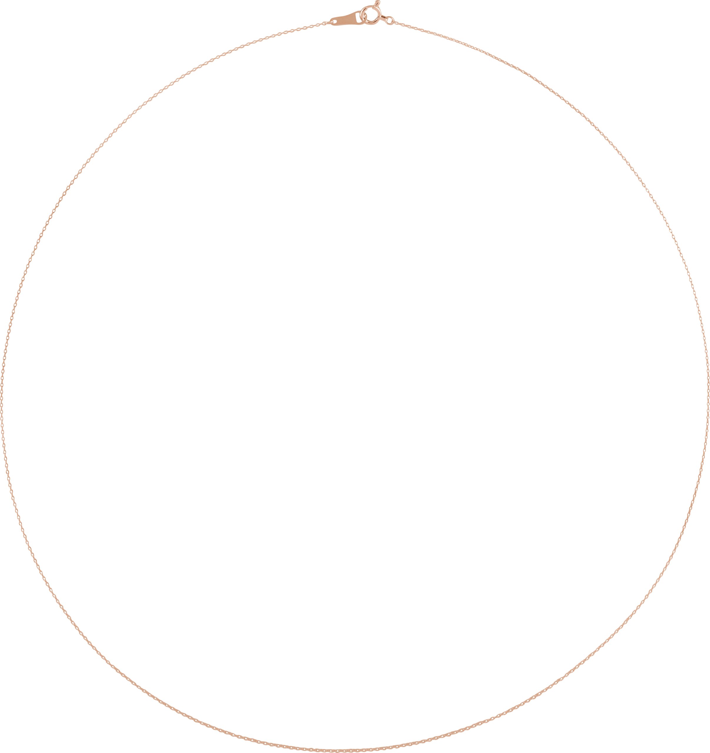 .8 mm Cable 20" Chain view 2