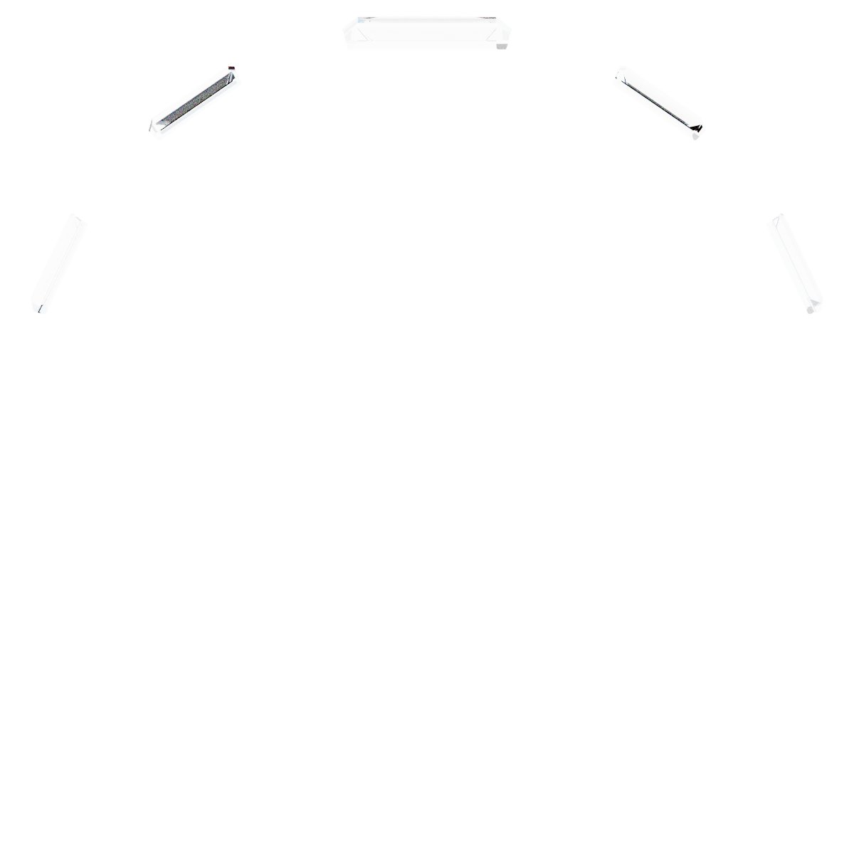 14K White 1/2 CTW Natural Diamond Matching Band-2