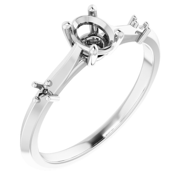 14k White Gold