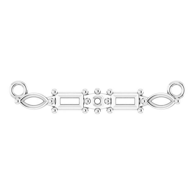 Bar Necklace or Center