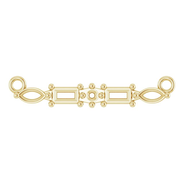 Bar Necklace or Center