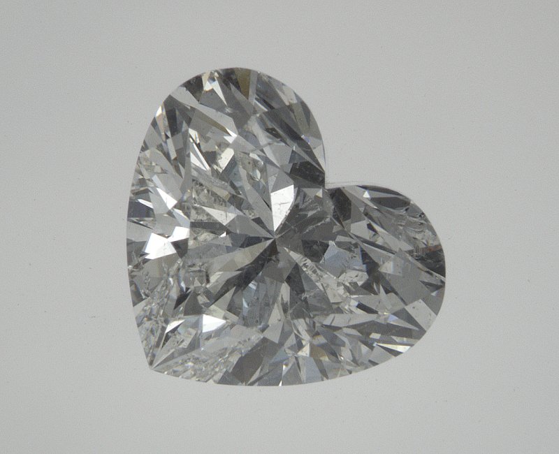 2.52 CT Heart Natural Diamond Surrey Vancouver Canada Langley Burnaby Richmond