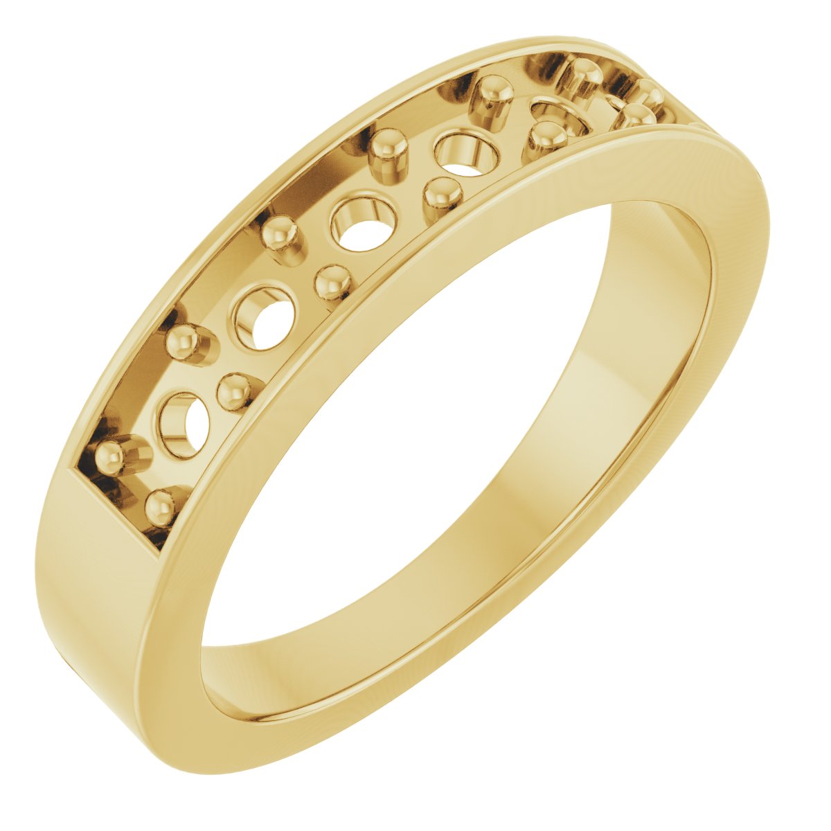 Rose-Cut Anniversary Band