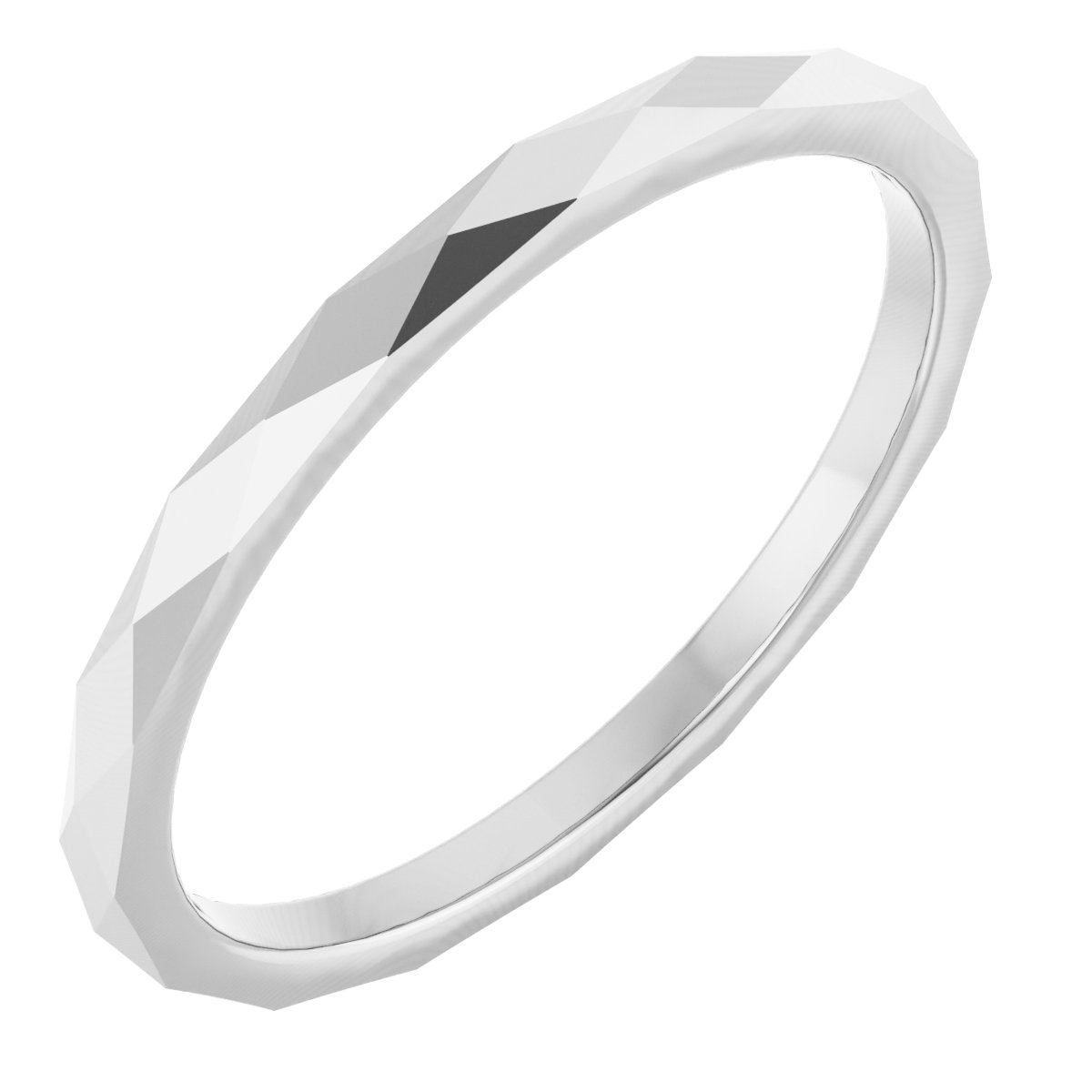 Comfort Fit Flat Wedding Band 3mm - Soha Diamond Co.™