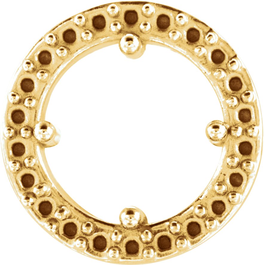 Halo-Style Necklace or Pendant