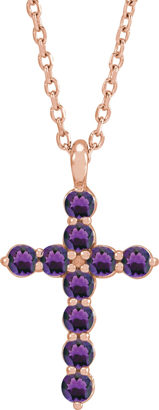 Accented Cross Necklace or Pendant