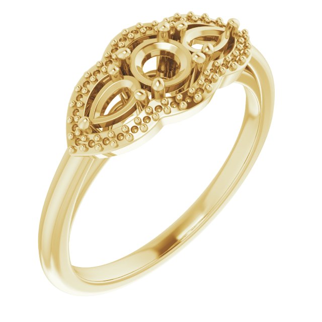 14k Yellow Gold