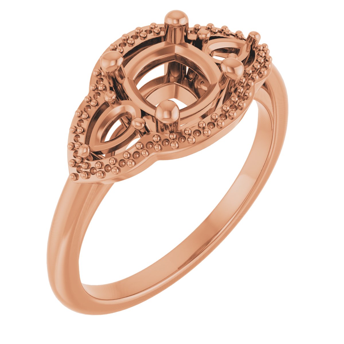 Cushion Engagement Ring · 6mm