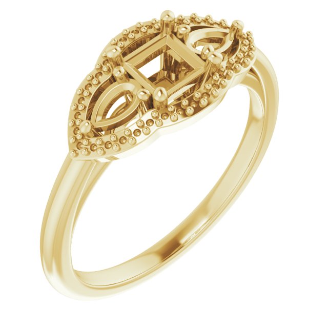 14k Yellow Gold