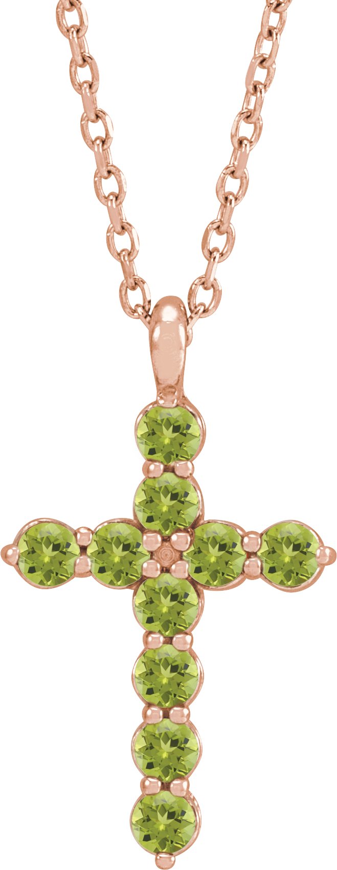 Accented Cross Necklace or Pendant