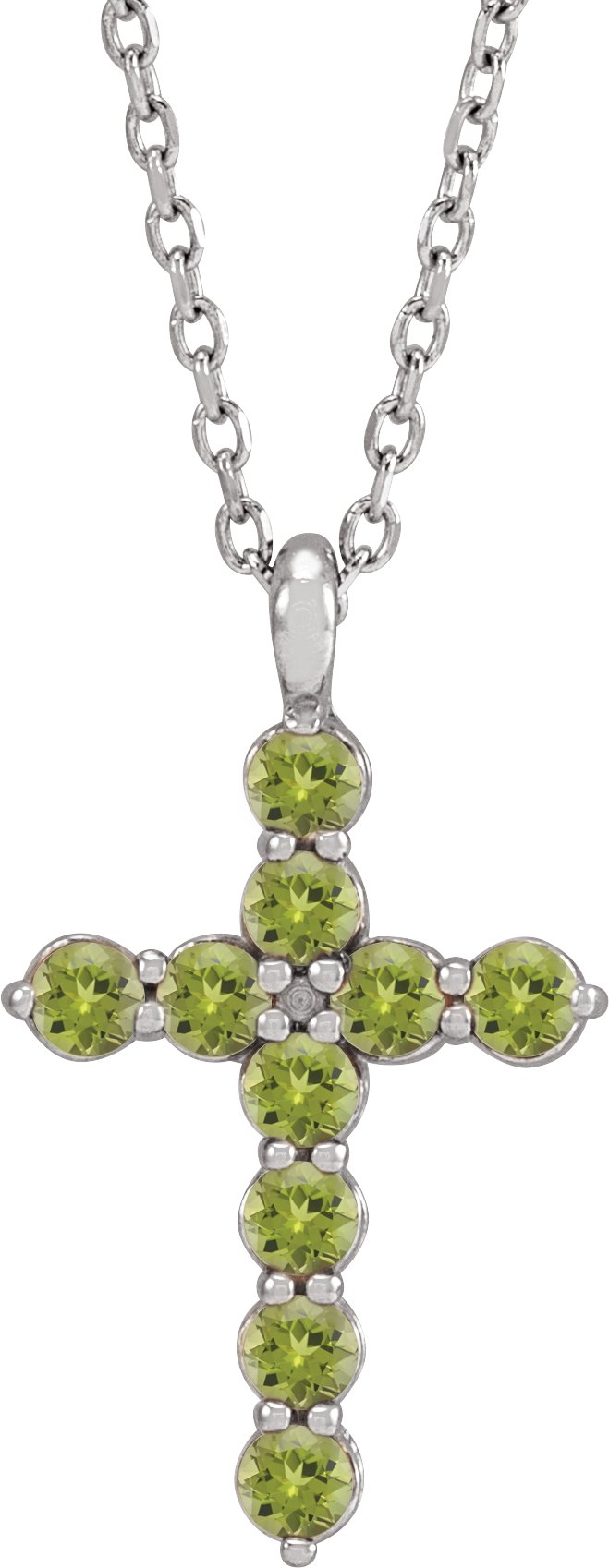 Accented Cross Necklace or Pendant