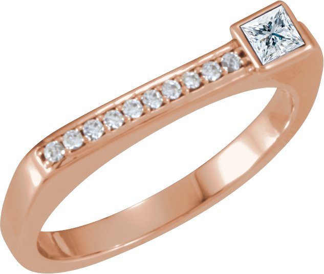 14k Rose Gold