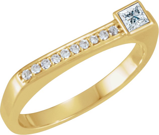 14k Yellow Gold