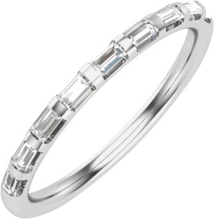 Double Halo-Style Art Deco Engagement Ring or Band