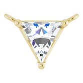Triangle 3-Prong Necklace Center