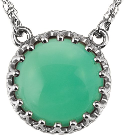 Cabochon Crown Necklace or Center