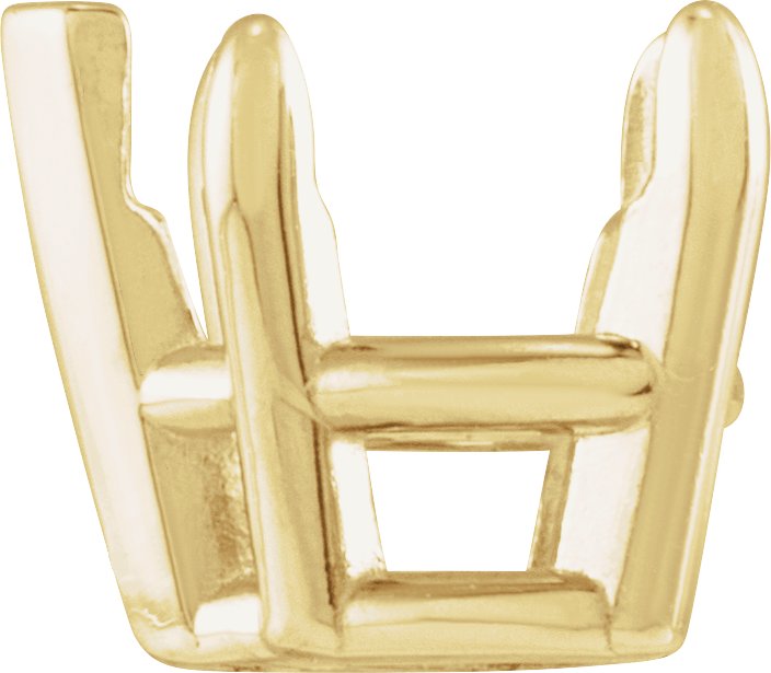 Pre-Notched Claw-Prong Basket Setting