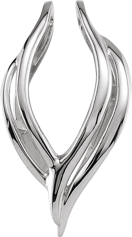 Sterling Silver Pendant Enhancer