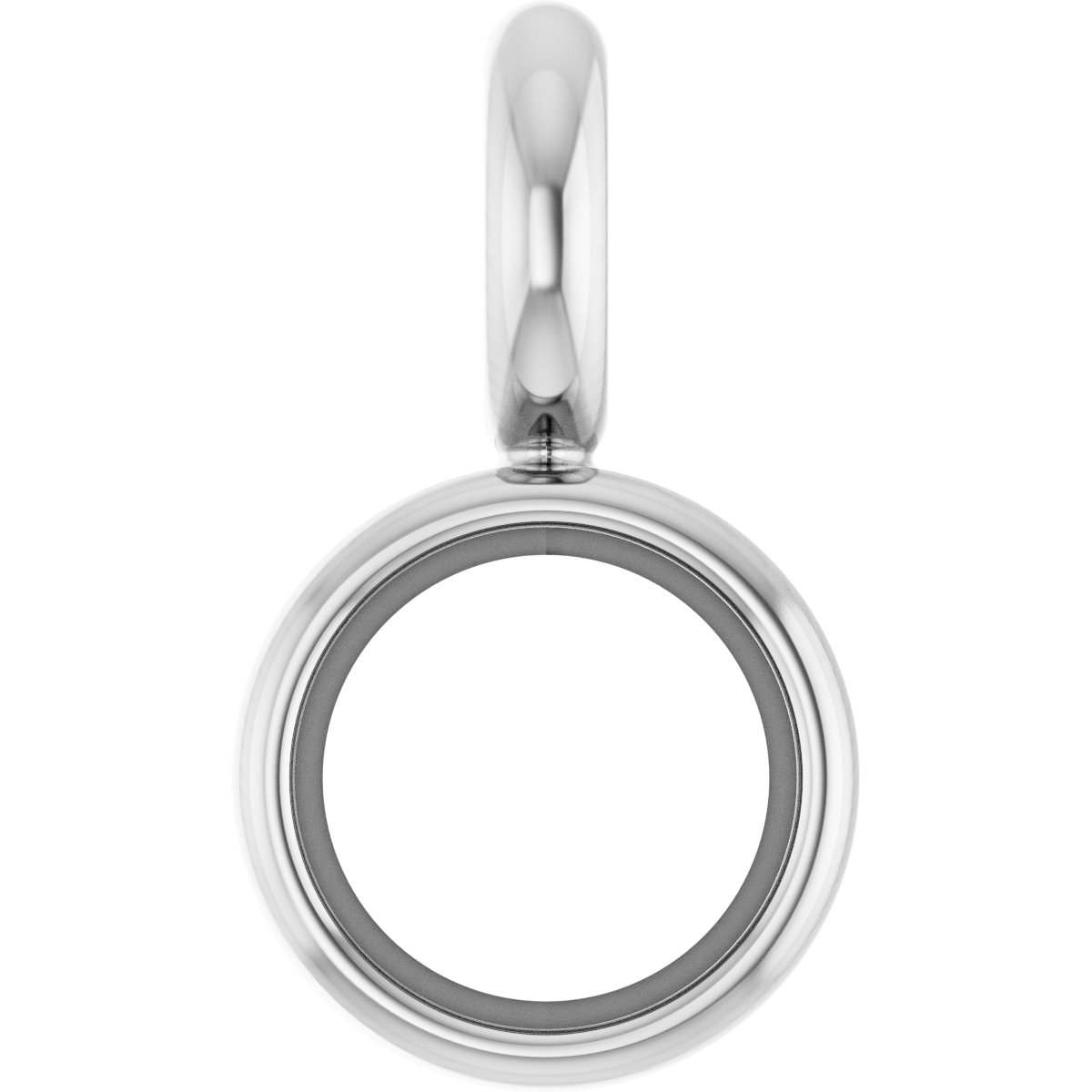 Bezel-Set Dangle