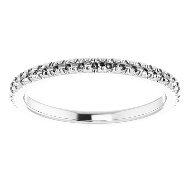 Band Mounting for 9 mm Asscher Ring view 3