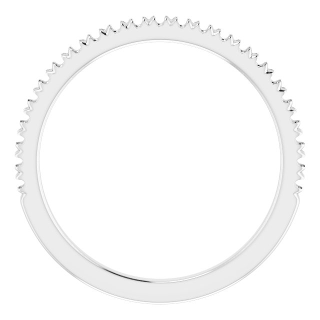 Band Mounting for 9 mm Asscher Ring view 2