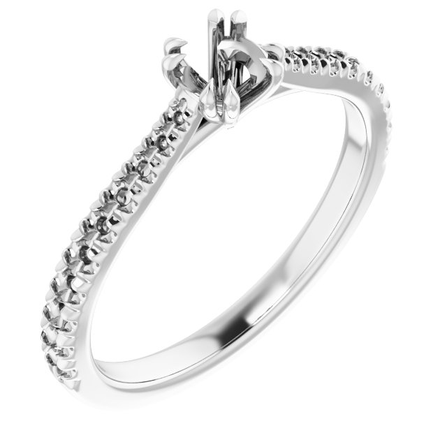 14k White Gold