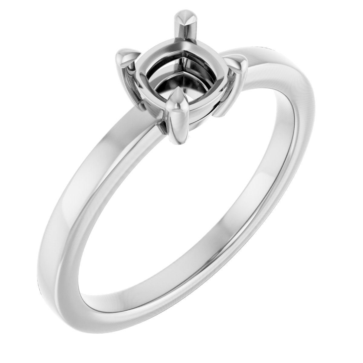 Claw-Prong Solitaire Engagement Ring