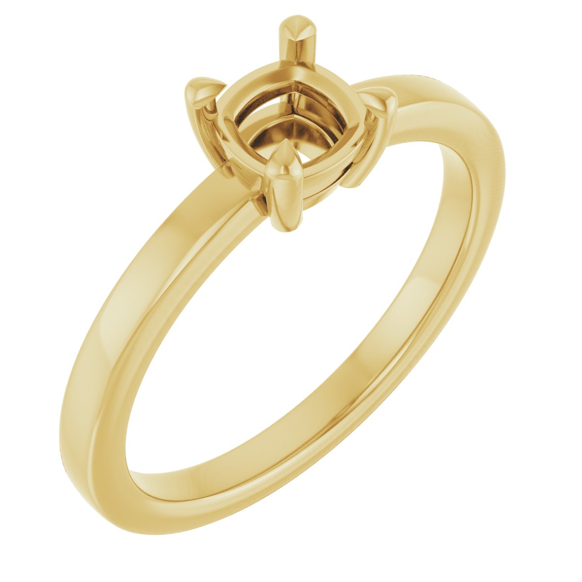 Claw-Prong Solitaire Engagement Ring