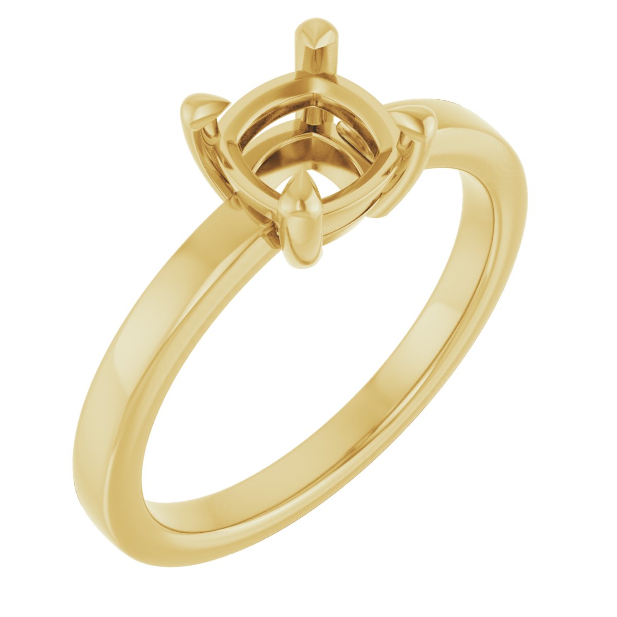 Claw-Prong Solitaire Engagement Ring