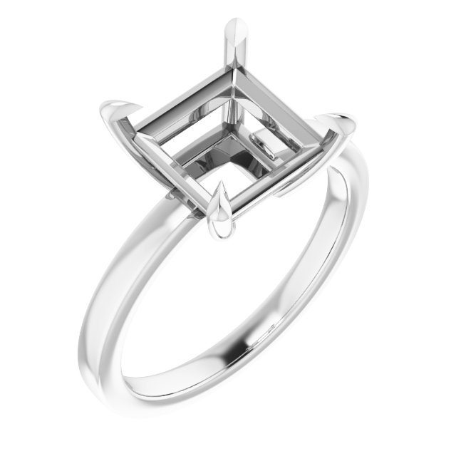 Claw-Prong Solitaire Engagement Ring